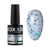 Oxxi Iceberg Top №02 прозорий топ без липкого шару з зеленою поталлю, 10 мл