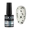 Oxxi Twist Matte Top №01 прозорий матовий топ з чорною крихтою, 10 мл