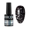 Oxxi Twist Matte Top №03 прозорий матовий топ з сріблястою крихтою, 10 мл