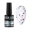 Oxxi Twist Top №09 прозорий з червоною та чорною крихтою, 10 мл