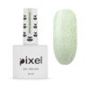 Гель-лак Pixel Bamboleo №03 ніжно-салатовий з різнокольоровими конфеті, 8 мл