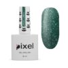 Гель-лак Pixel i_Feel №07 смарагдовий із блискітками, 8 мл