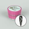 Elise Braun 3D Emboss Gel №08 Гель-паста для рельєфного дизайну сіра з шимером, 5 гр