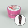 Elise Braun 3D Emboss Gel №12 Гель-паста для рельєфного дизайну темно-червона з шимером,, 5 гр