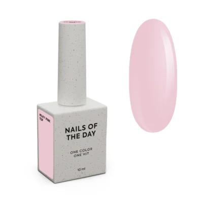 NAILSOFTHEDAY Milky pink top