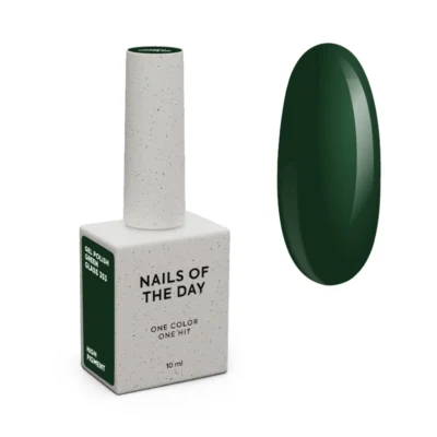 NAILSOFTHEDAY №353 Green glass
