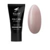 Siller Poly Gel with glitter №01