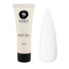 SAGA Poly Gel NEW №02 білий, 30 мл