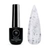SAGA Black Snow №02 білий з чорною крихтою, 9 мл