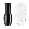 Luxton Lady Base №01 молочна з рожевим шимером та чорною поталлю, 10 мл