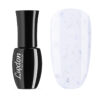 Luxton Lady Base №02 молочна з рожевим шимером та голографічною поталлю, 10 мл
