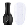 Luxton Lady Base №02 молочна з рожевим шимером та голографічною поталлю, 15 мл