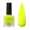 SAGA Stamping Neon №03 Лак для стемпінгу жовтий неон, 8 мл