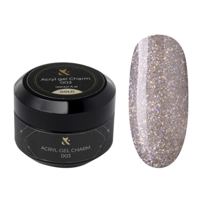 F.O.X Acryl gel Charm №03 Gold