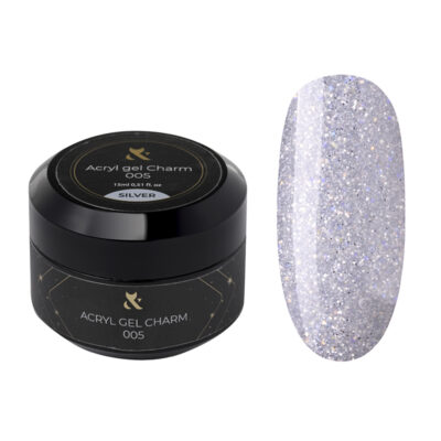 F.O.X Acryl gel Charm №05 Silver