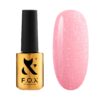 F.O.X Shine GeI Rose Гель для укріплення ніжно-рожевий з шимером, 14 мл