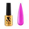 F.O.X Rainbow Top №01 Вітражний топ без липкого шару ліловий, 7 мл