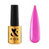 F.O.X Rainbow Top №06 Вітражний топ без липкого шару рожевий, 7 мл