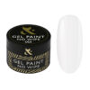 F.O.X Gel Paint No Wipe №01 Гель-фарба для розпису без липкого шару біла, 5 мл