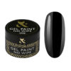 F.O.X Gel Paint No Wipe №02 Гель-фарба для розпису без липкого шару чорна, 5 мл