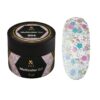 F.O.X Multicolor Gel №04 Гель-лак для дизайну з каміфубуками та блискітками, 5 мл