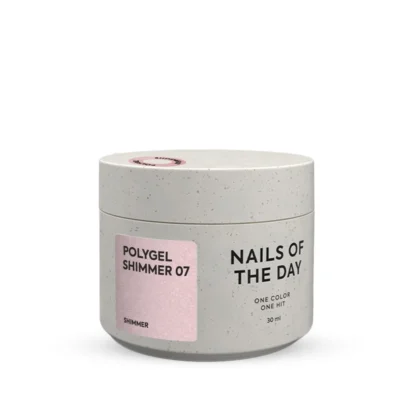 NAILSOFTHEDAY Polygel shimmer №07