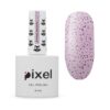 Гель-лак Pixel Drops №02 рожевий з чорною крихтою, 8 мл