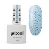 Гель-лак Pixel Drops №04 світло-блакитний з чорною крихтою, 8 мл
