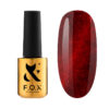 Гель-лак F.O.X Sphynx Cat Eye №01 гранатовий з ефектом "котяче око", 7 мл