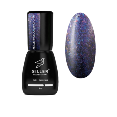 Siller Shine Holografic Top No Wipe №07