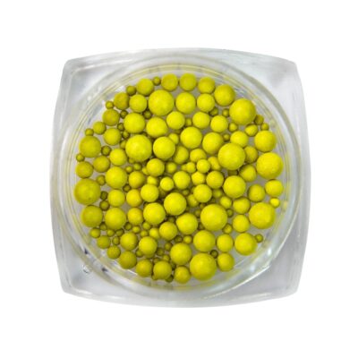 Siller Puffy Dot yellow