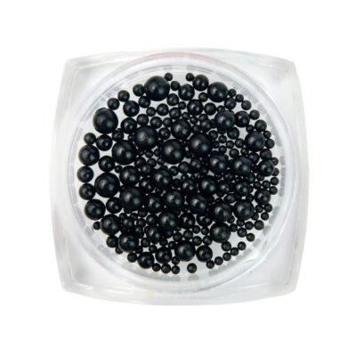 Siller Puffy Dot black