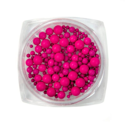 Siller Puffy Dot Dark pink