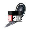 Kodi Medium builder shine gel №04 Гель для моделювання чорний із срібним шимером, 13 г