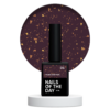 NAILSOFTHEDAY Malbec base potal №05 вітражна база із золотою поталлю, 10 мл