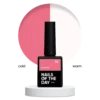 NAILSOFTHEDAY Termo base №02 Термо база ніжна роза+молочний, 10 мл