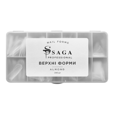 Saga Nail Forms Almond