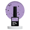 Гель-лак NAILSOFTHEDAY MiDots №03 ліловий з чорними крапочками, 10 мл