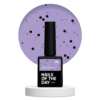Гель-лак NAILSOFTHEDAY MiDots №04 світло-ліловий з чорними крапочками, 10 мл