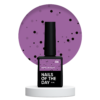 Гель-лак NAILSOFTHEDAY MiDots №06 фіолетовий з чорними крапочками, 10 мл