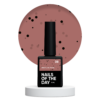 Гель-лак NAILSOFTHEDAY MiDots №08 цегляний з чорними крапочками, 10 мл