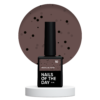 Гель-лак NAILSOFTHEDAY MiDots №10 світло-коричневий з чорними крапочками, 10 мл