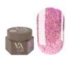 Valeri Dream Builder Gel №18 Гель для моделювання рожевий з блискітками, 15 мл