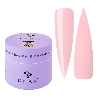 DNKa' Builder Gel №12 Diana Будівельний гель блідо-рожевий