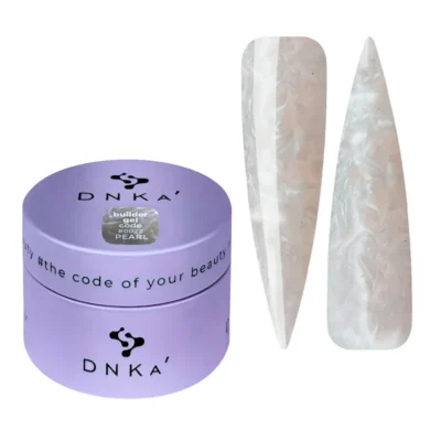 DNKa' Builder Gel №22 Pearl Будівельний гель бежево-персиковий з перлинним ефектом