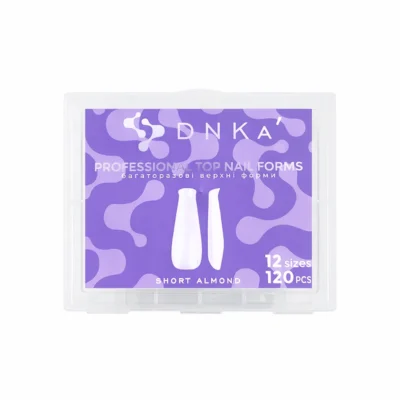 DNKa' Top Nail Forms Short Almond