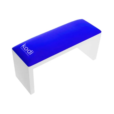 Kodi Armrest on white legs "Electric Blue"