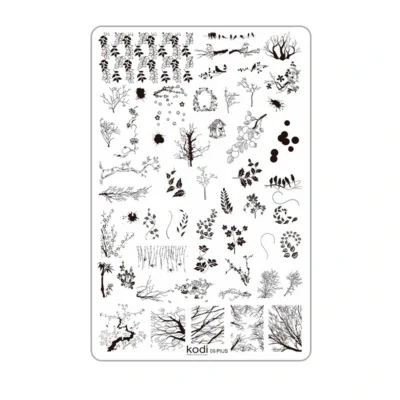 Kodi Stamping Plate Plus Size №06