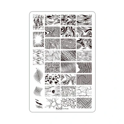 Kodi Stamping Plate Plus Size №07