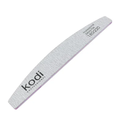 Kodi Пилка №128 півмісяць світло-сірий 180/220